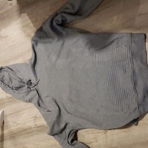 Gray hoodie